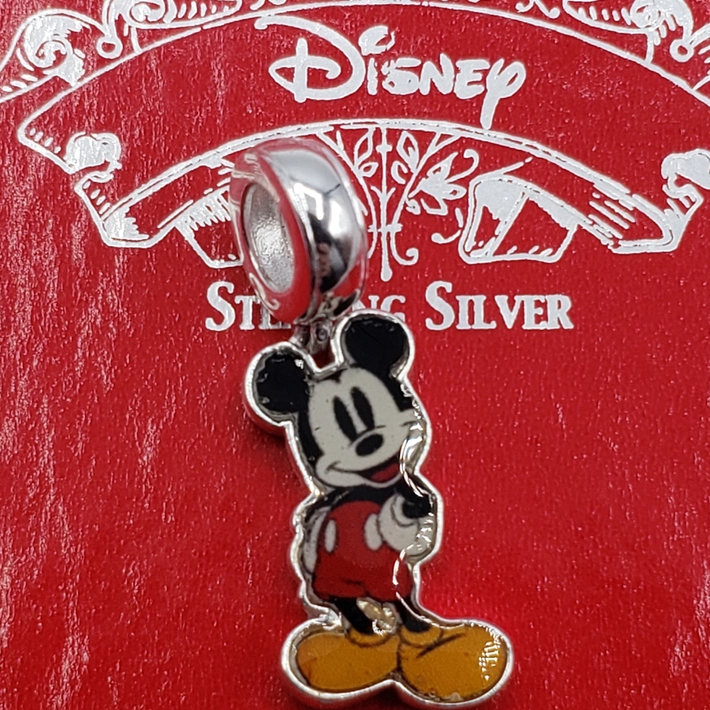 Disney's Mickey Mouse Sterling Silver Charm